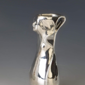 Ezüst szecessziós váza